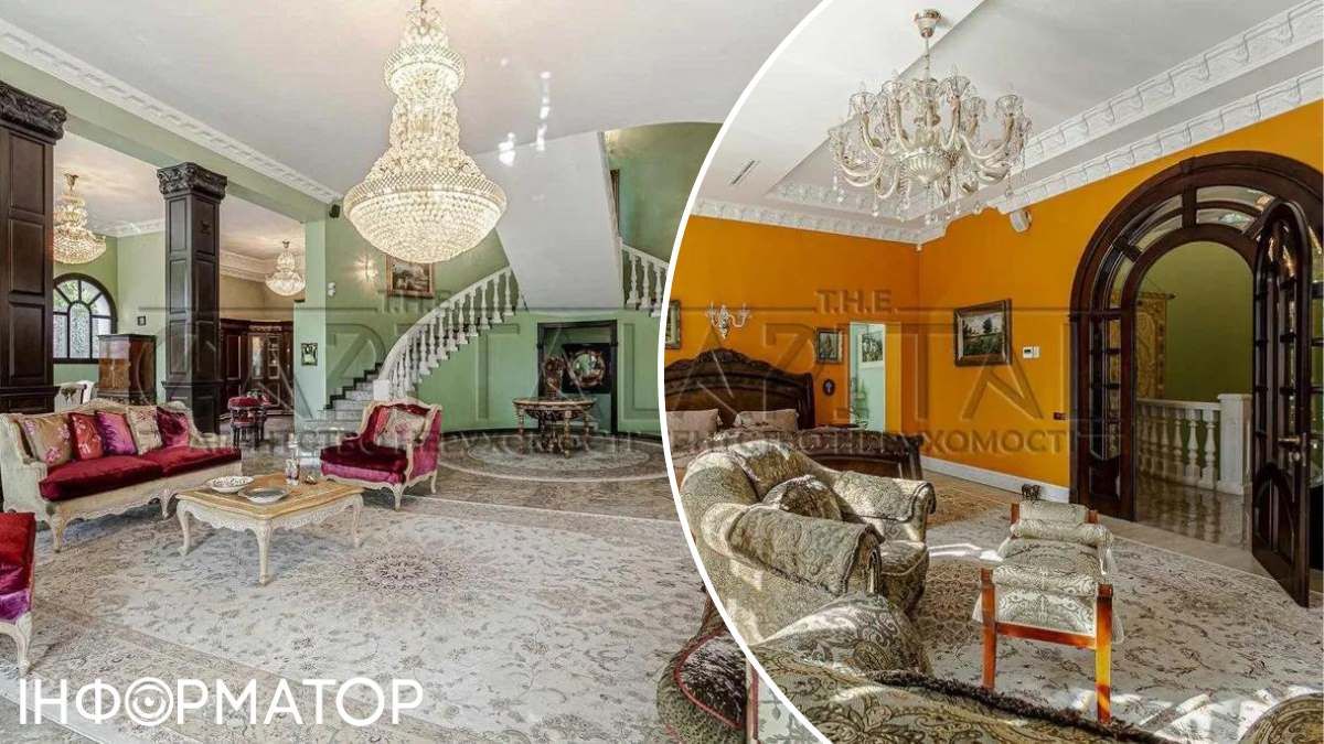 Дивним чином еклектичні елементи оздоблення поєднуються у єдиний ансамбль - це дорого, і це красиво