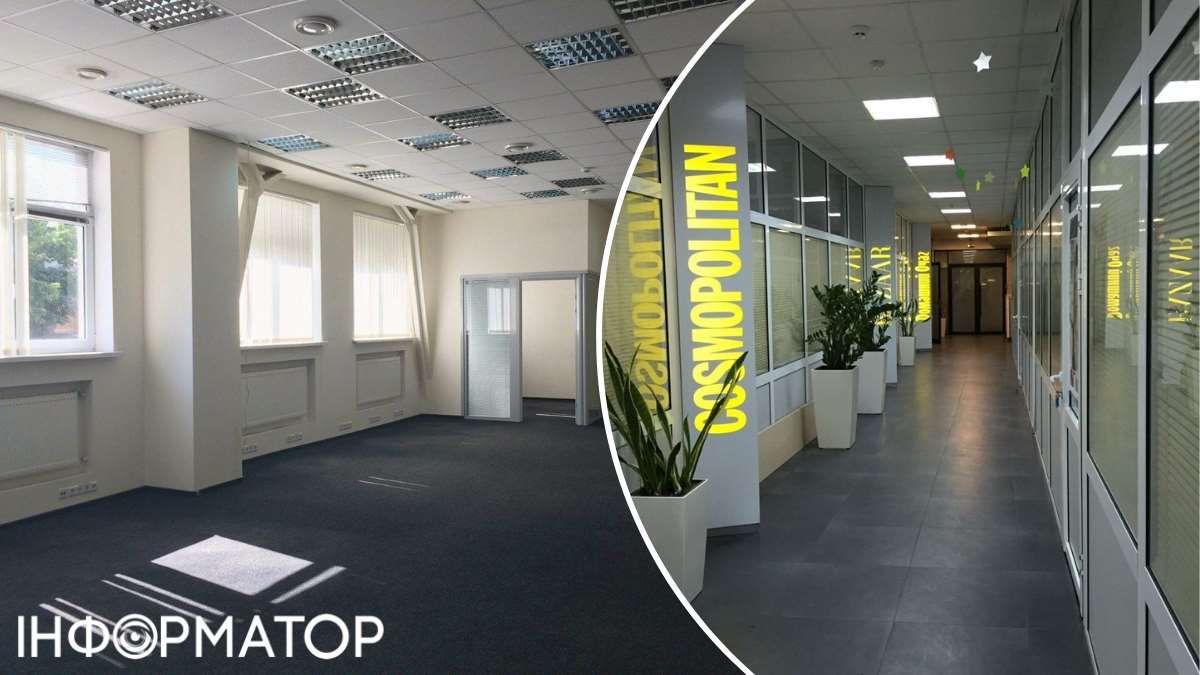 Більшість приміщень всередині облаштовано за "кабінетним" принципом, втім, є й Open Space