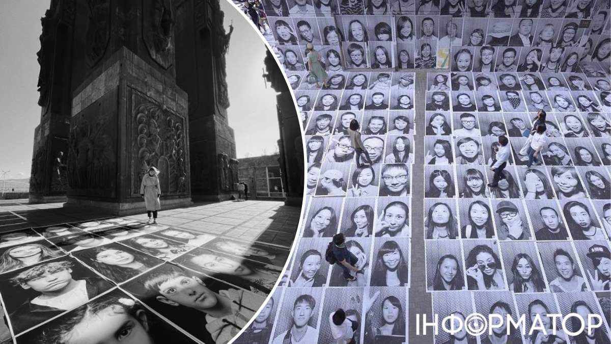 Організатори готують перформанс, у якому кожен з учасників зможе долучитися до розкладання портретів дітей