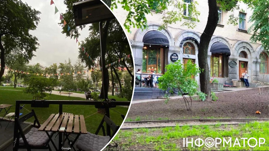 Кухня в підвалі та столики на антресолі: у центрі Києва здається в оренду кафе за 4 тисячі доларів 1