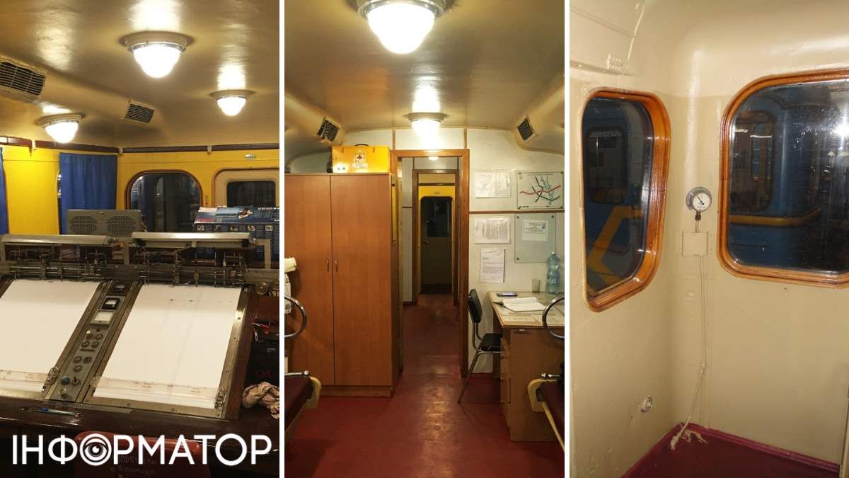 Так влаштовані "нутрощі" вагону-лабораторії: обладнання хоч і не новеньке, але все - функціональне. Фото: transphoto.org