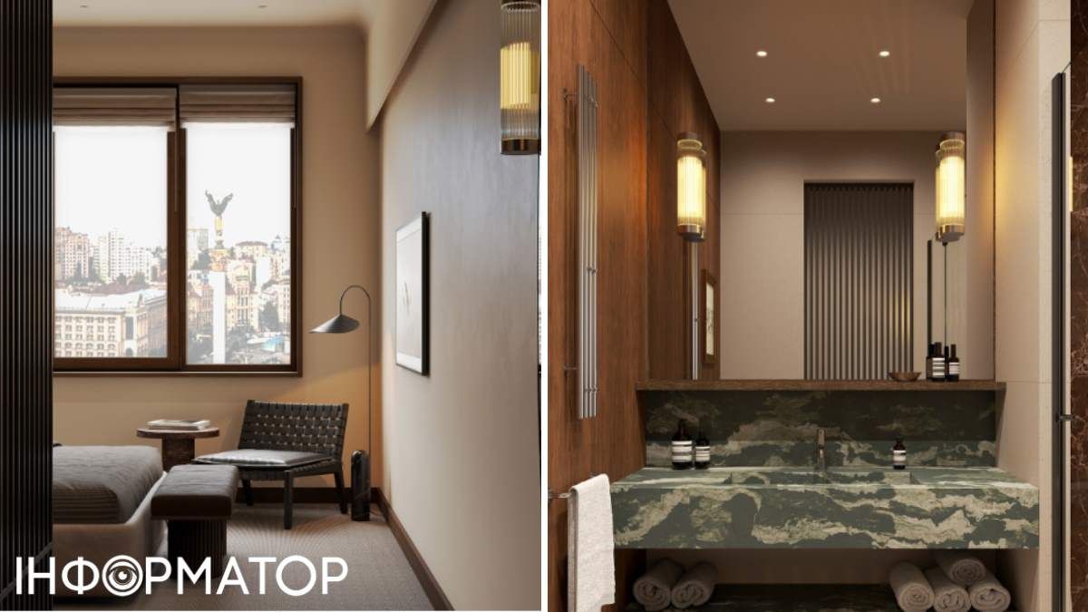 Так, згідно з задумом, виглядатимуть номери готеля