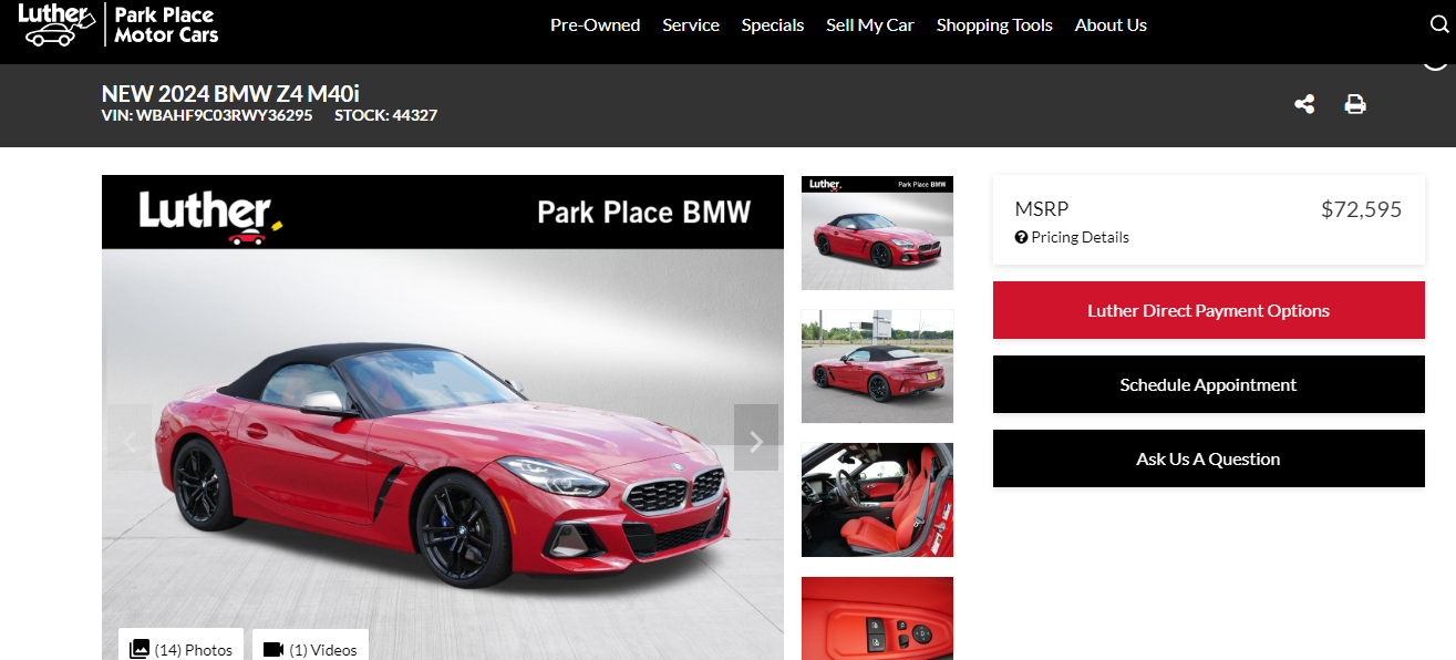 У дилерських центрах в США таке авто коштує 72-75 тисяч доларів