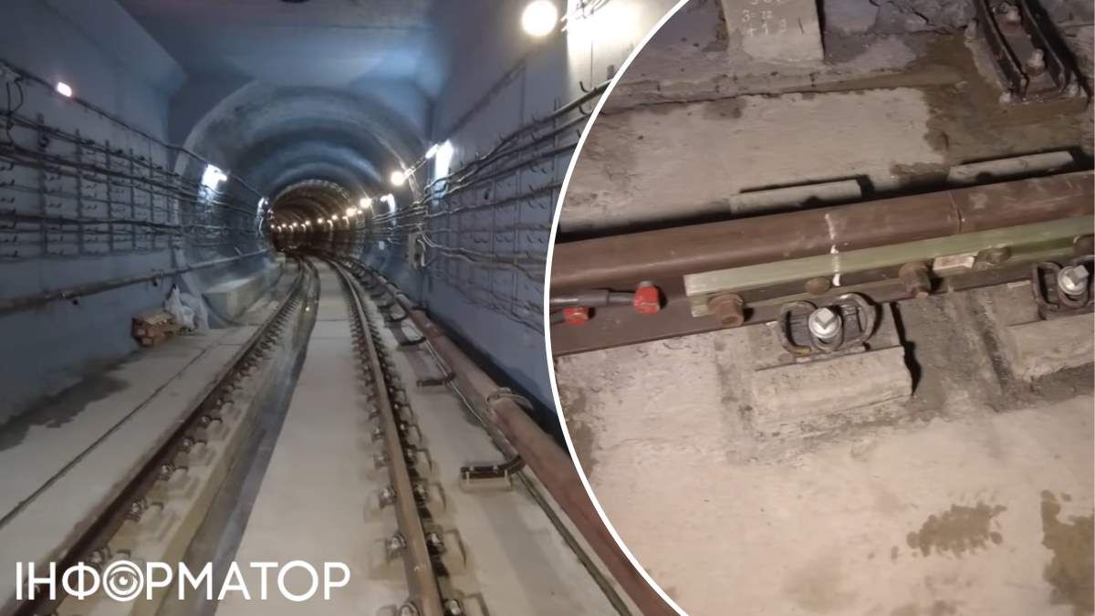 Стык рельсов уложен на накладках, сделанных из полимерного материала, и держатся на 6 болтах. Скрин-шоты с видеообзором