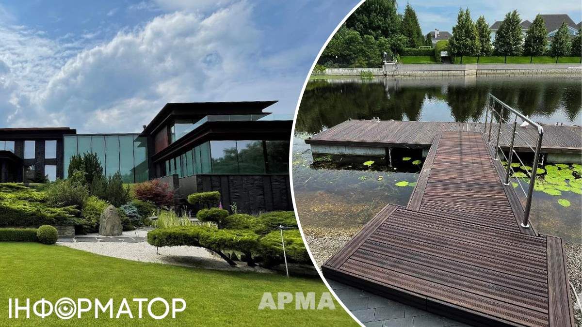 В будинку є свій пірс - можна "паркувати" човен чи й невеличку яхту. Фото: АРМА