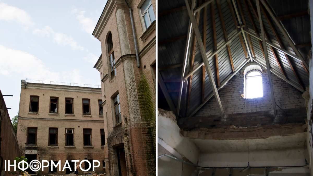 Станом на 2016-й будинок був у задовільному стані, мав подекуди цілі вікна і новенький дах. Фото: Олекса Шкатов