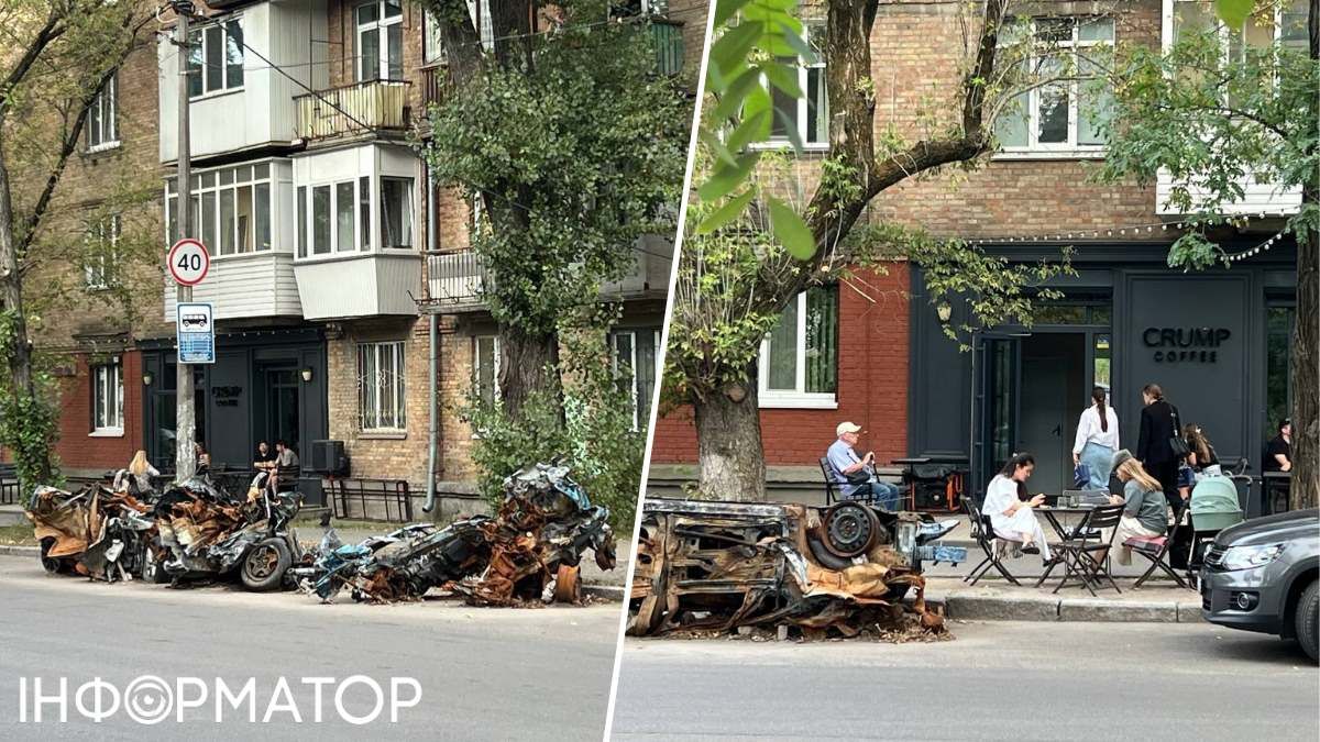 Можливо, комунльні служби чекають, коли скелети автівок зникнуть самі по собі