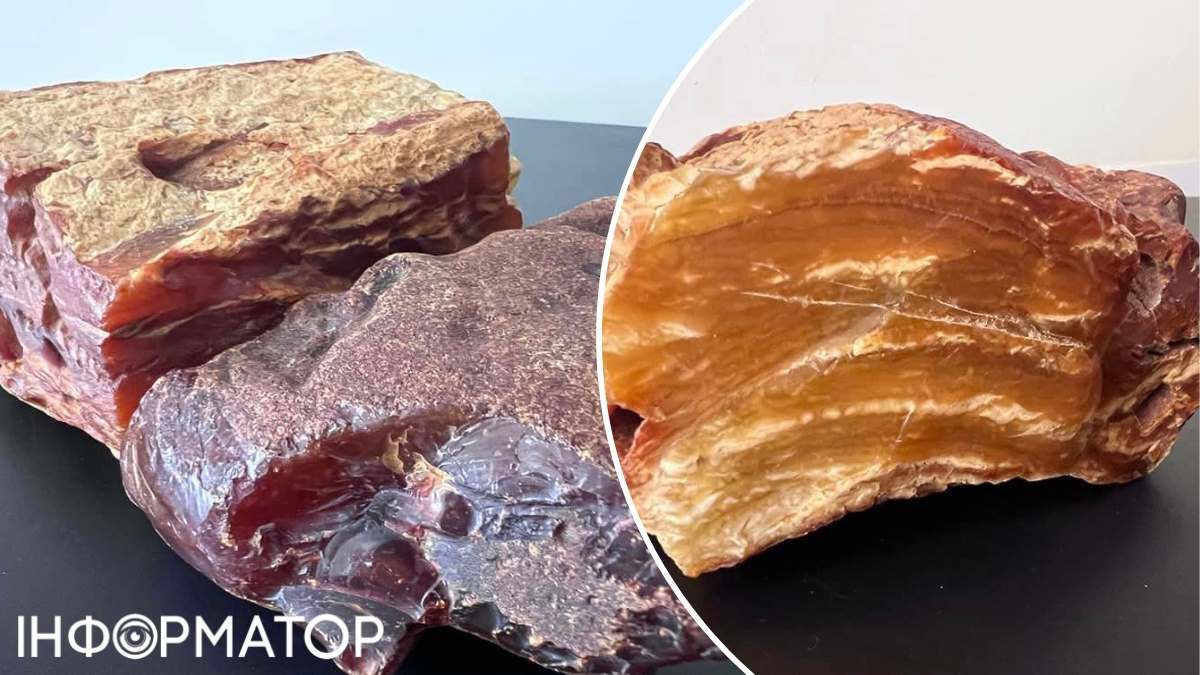 Київські митники "упіймали" в двох відправленнях чималі "сонячні камені". Фото Facebook Державної митної служби України