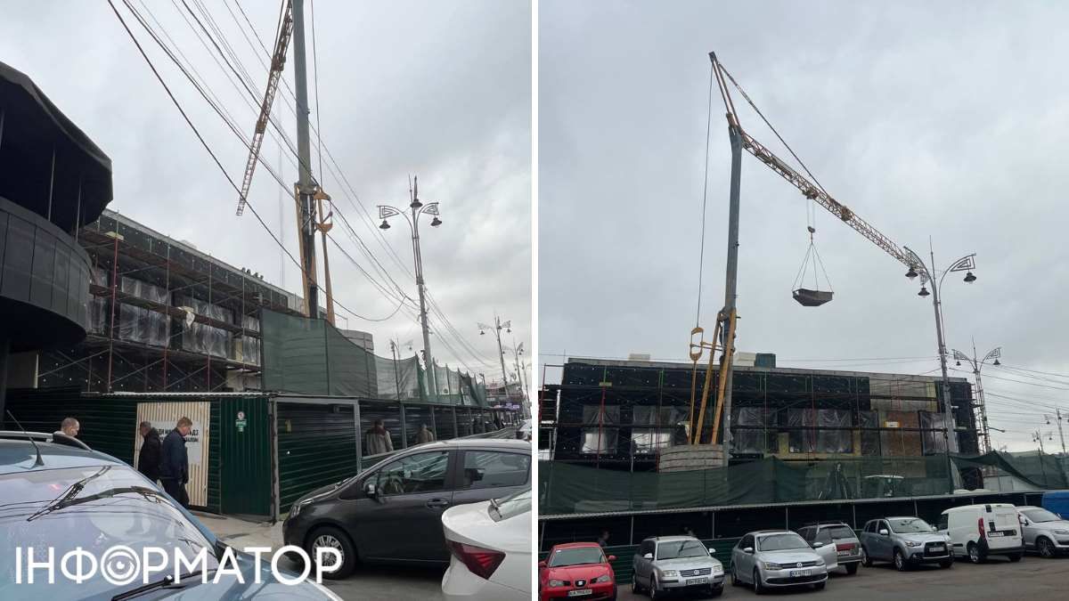 Зрительно здание чуть ли не в полтора раза выше и больше предшественницы