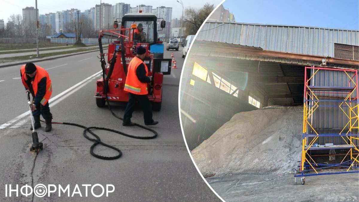 Підготовка доріг до зими Київ Київщина