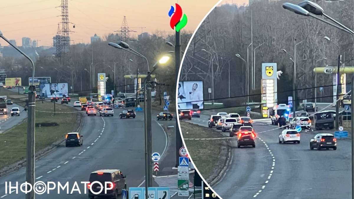 Декілька днів тому Інформатор став свідком роботи мобільного блокпосту у Оболонському районі столиці