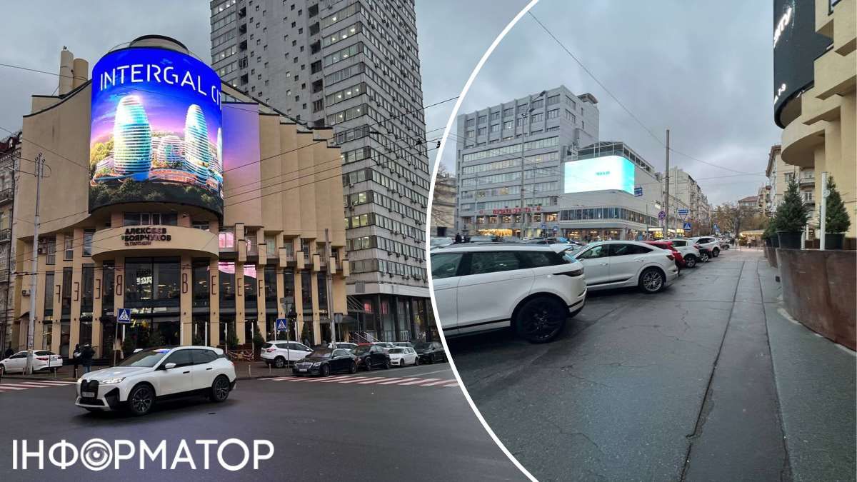 Породистий Mercedes-Benz "застряг" просто посеред пішохідного переходу