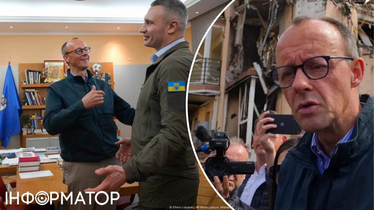 Мерц у Києві не вперше, і з Кличком знайомий: у травні 2022-го політик прибув до Києва, аби поглянути своїми очима на звірства росіян у Ірпені