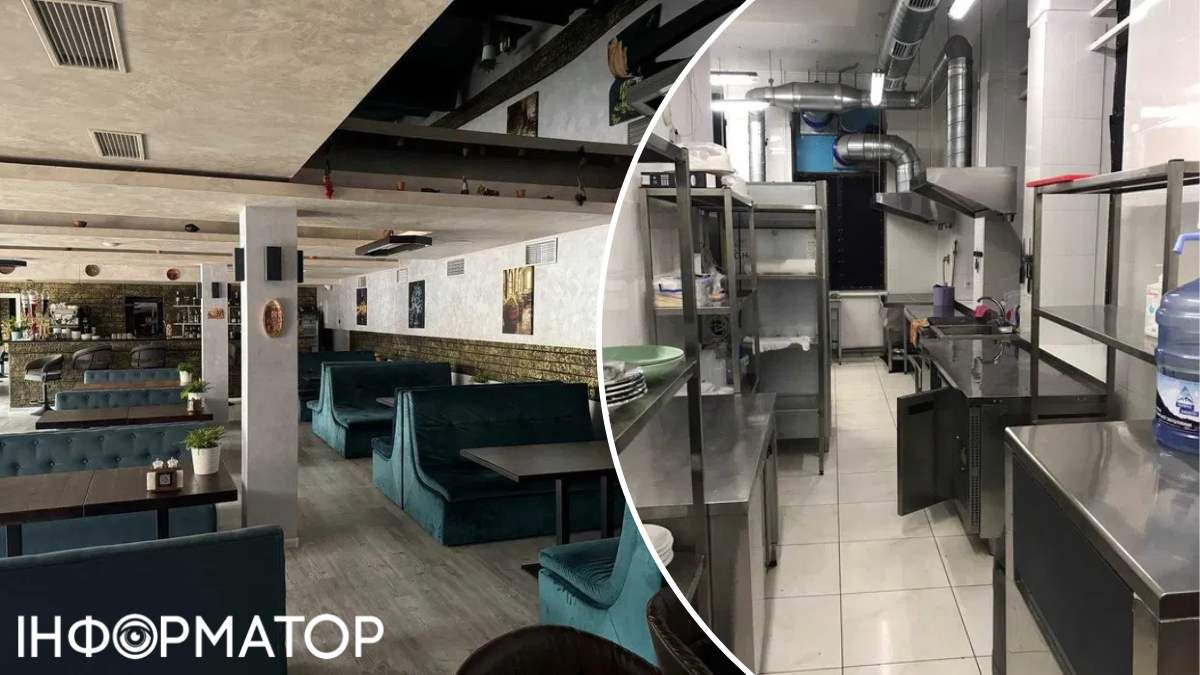 У приміщенні на 1 поверсі раніше розташовувалася кав'ярня