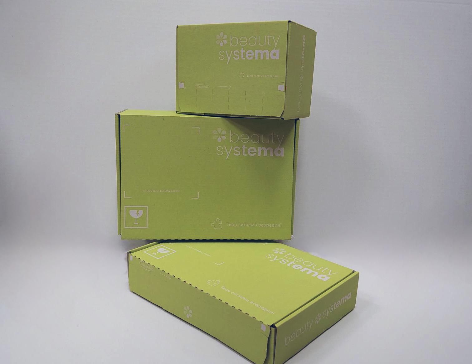 Вибір паковання залежить від об'єму вмісту відправлення