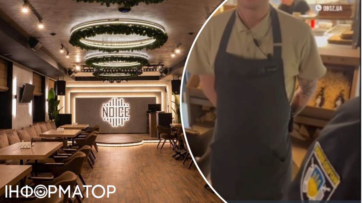 На видео, отснятом в главном зале ресторана, действительно виден шеврон сотрудника ГСО, стоявшего перед военнослужащим в момент съемки