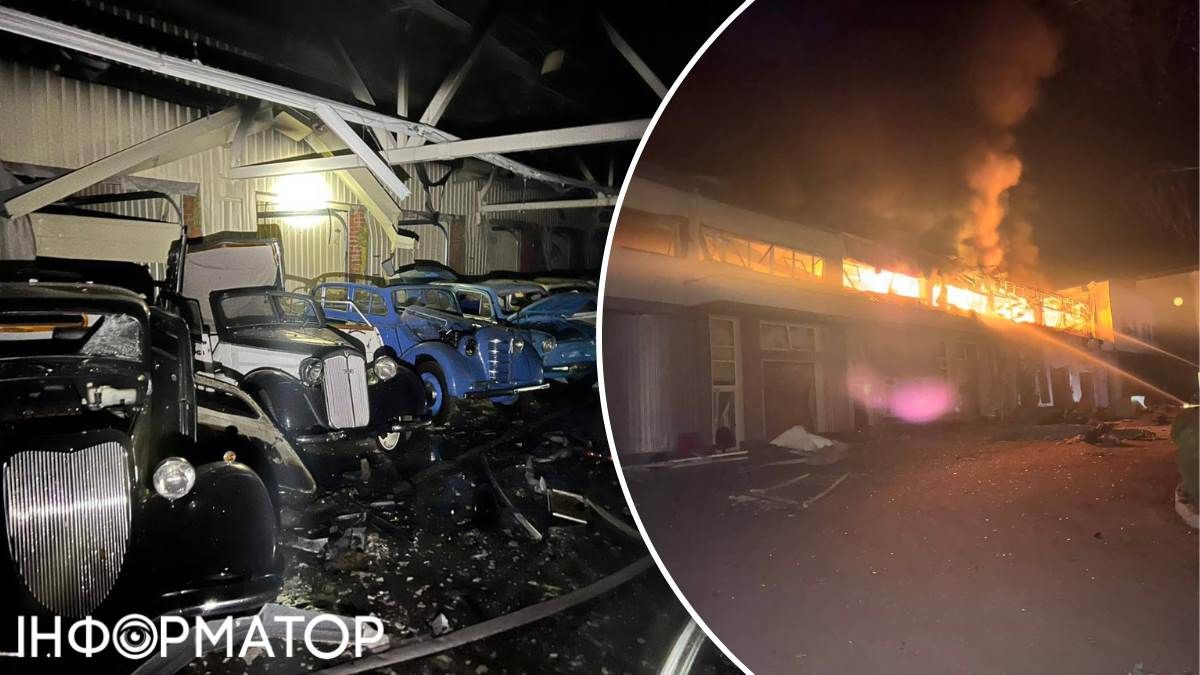 Від влучання уламків БпЛА почалася пожежа на площі у 600 "квадратів"