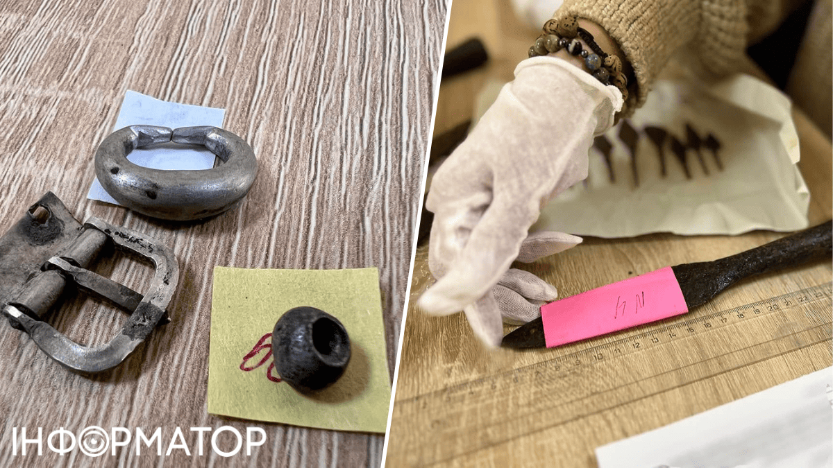 Кроме оружия, коллекцию заповедника "Хортица" пополнят серебряные пряжки на бусины, датируемые I-IV веками