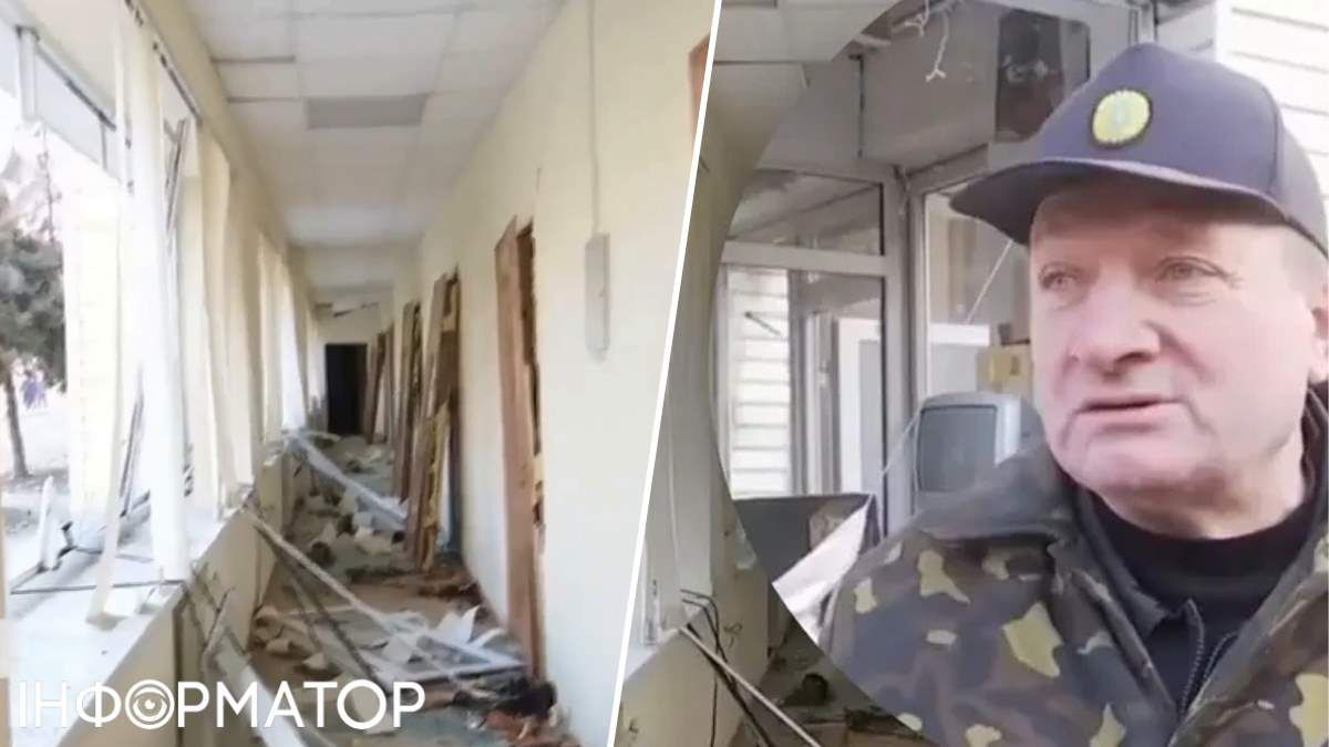 Ракетный удар Киев телохранитель БЦ