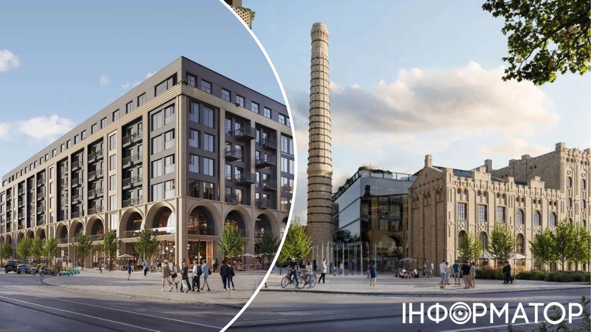 Забудовник планував залишити архітектурні й історичні корпуси заводу, вписавши серед них новобудови