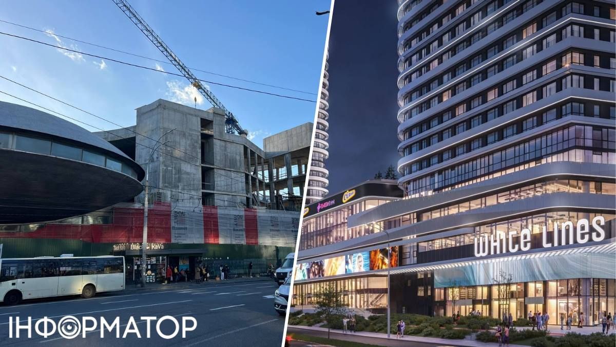 ТРЦ Ocean Mall Белые линии