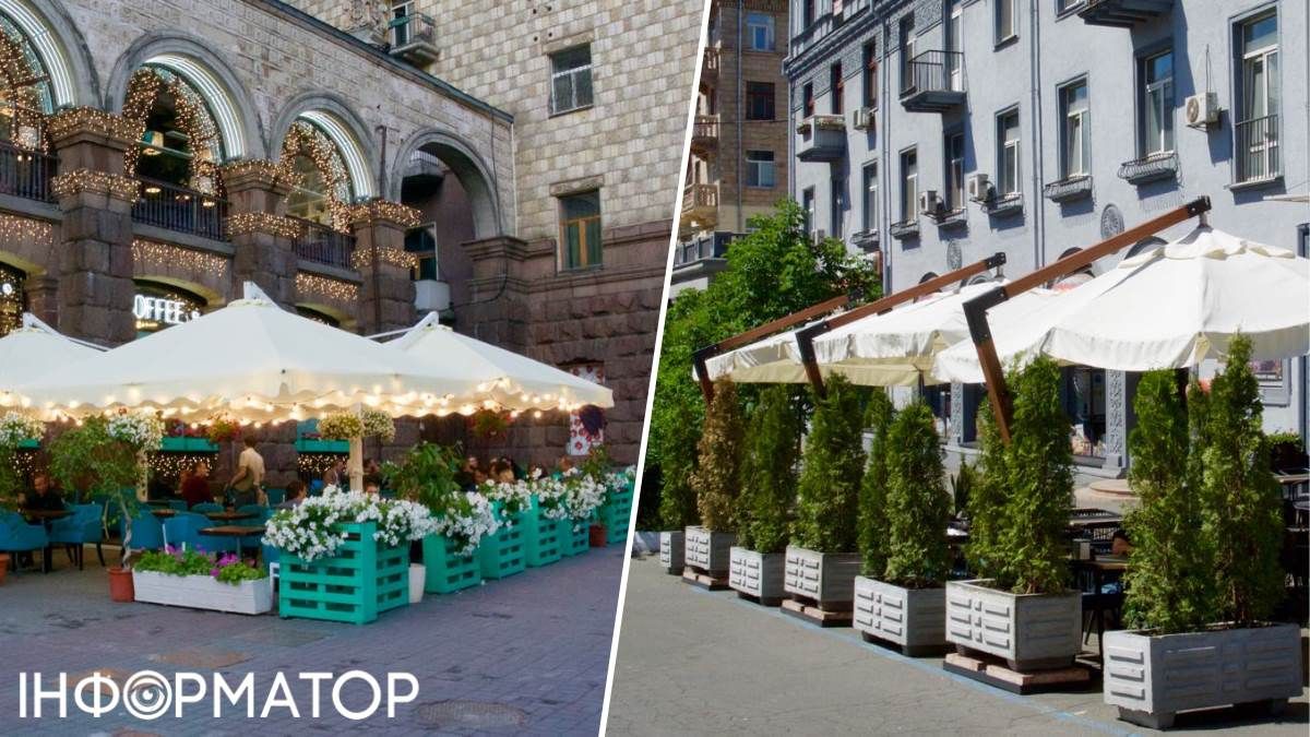 Літні майданчики у Києві