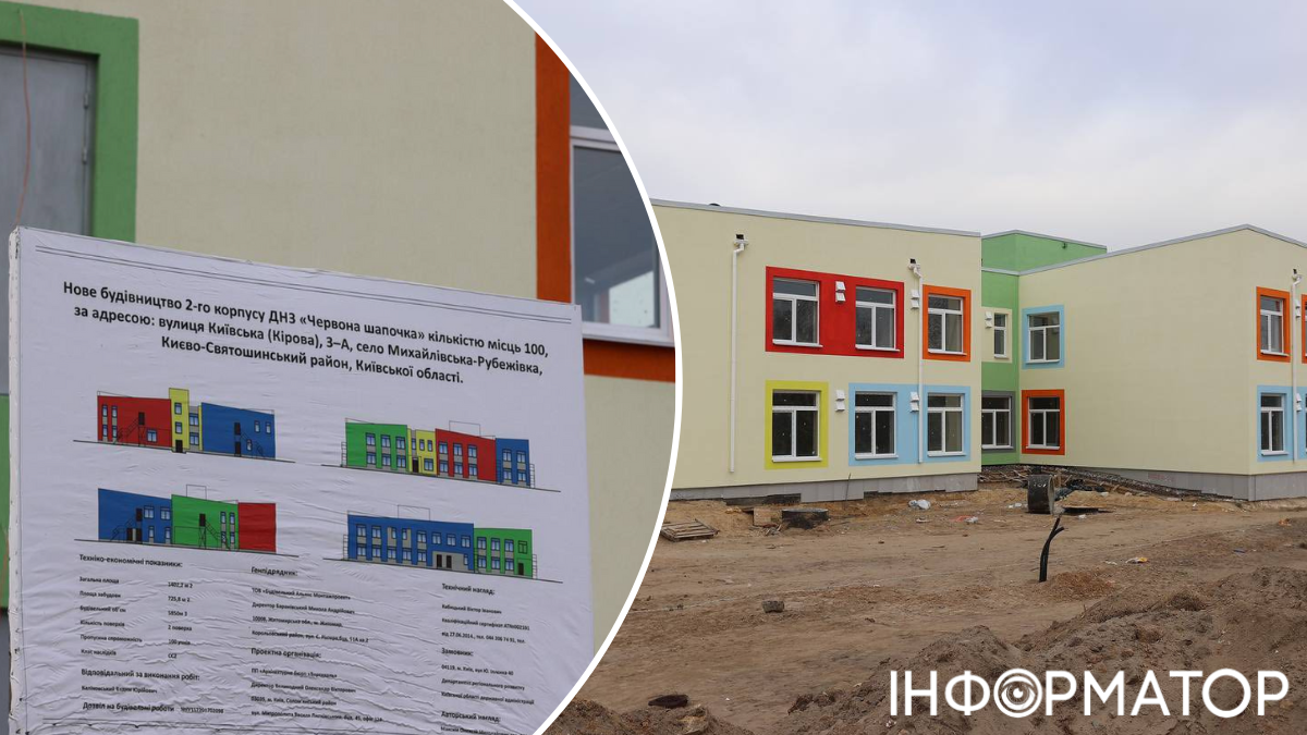 Київська область будівництво дитячий садок