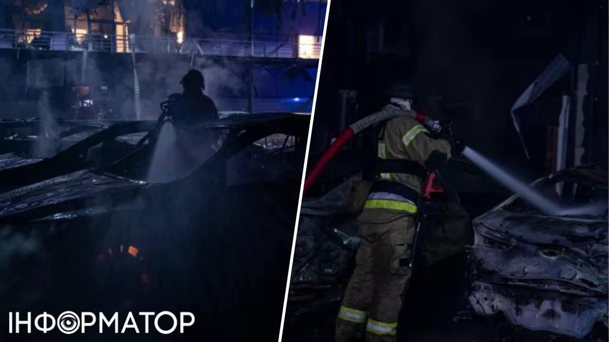 У ніч проти неділі, 4 травня, у Києві горіли автівки, приватні обійстя й багатоквартирний будинок