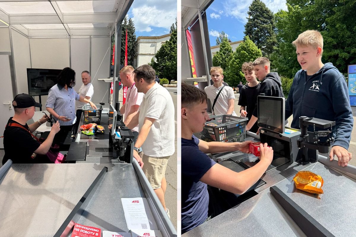 Фестиваль кар’єри 2025 триває на ВДНГ у Києві: у «АТБ» виставили міні-магазин 1