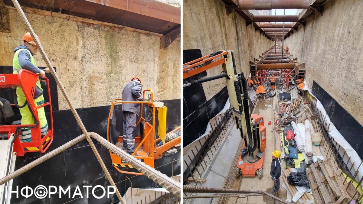 Метро на виноградар будівництво