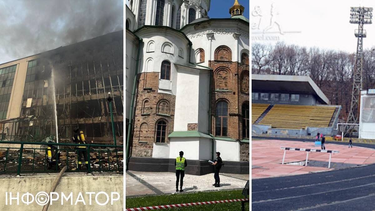 Атака на Київ Софія Київська стадіон Спартак БЦ Артем