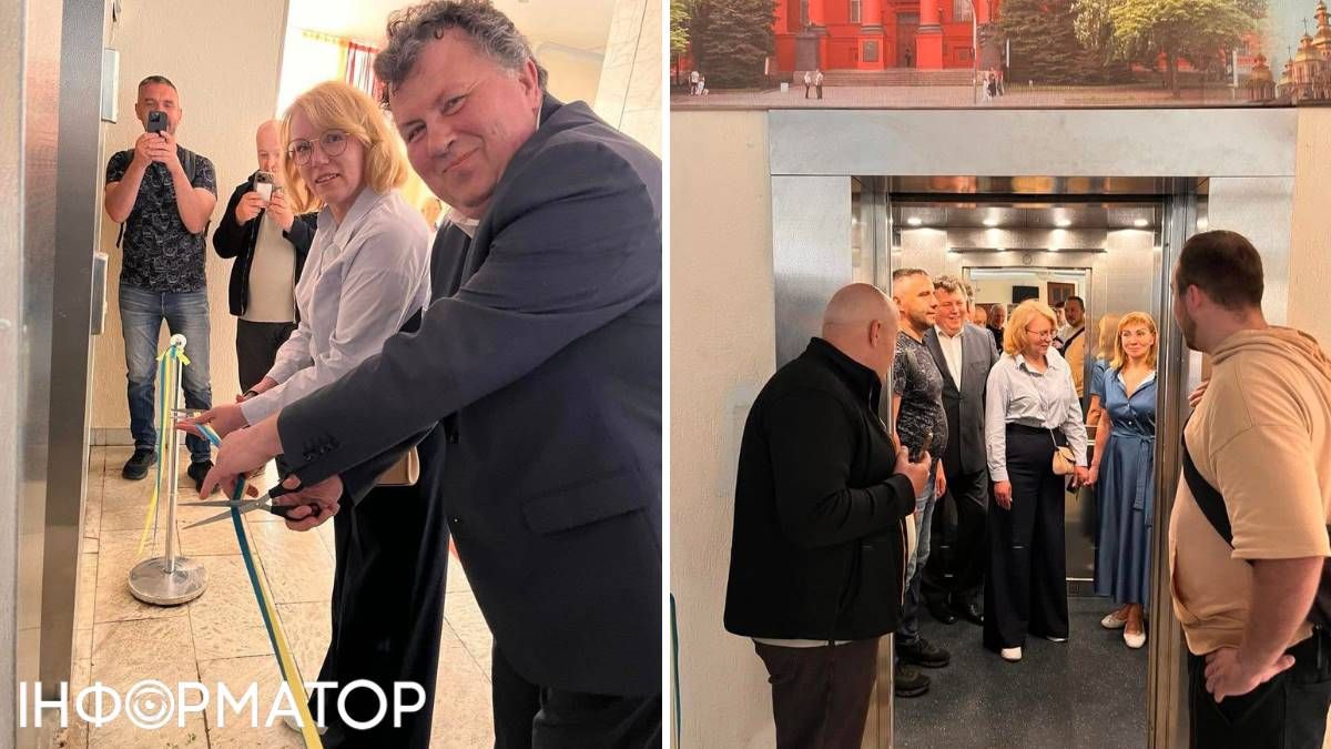 Володимир Бугров КНУ ім. Шевченка ліфт