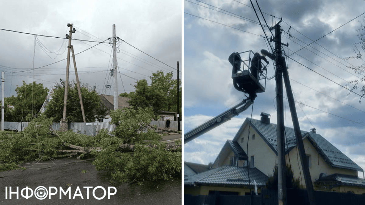 ДТЕК відновлення світла ремонт електромережі