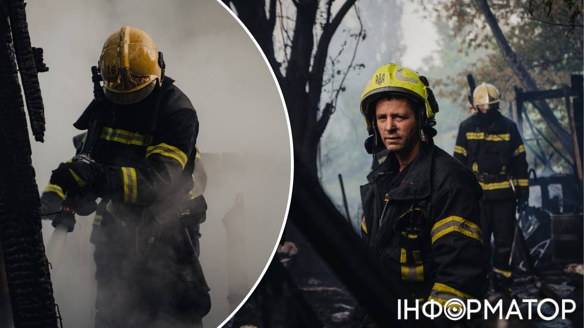 Пожар спасатели ГСЧС