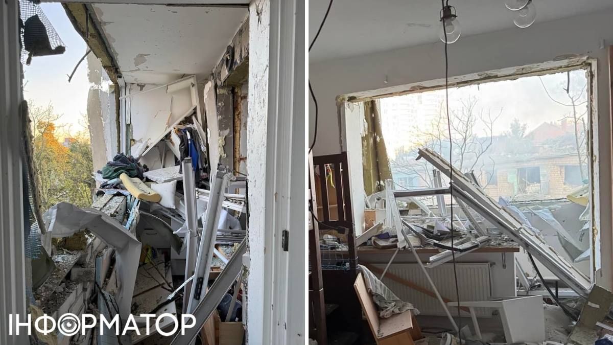 Тарас Тополя виклав у Facebook світлини потрощеної й поруйнованої квартири