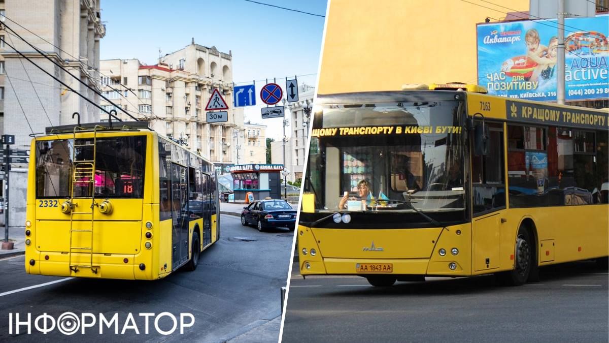 Автобус троллейбус Киев