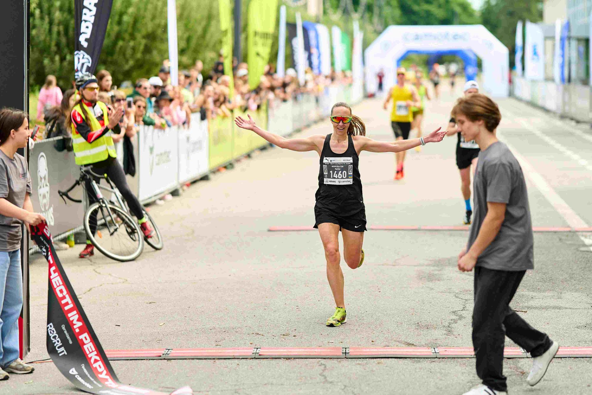 Марина Шаповалова — переможниця забігу на дистанції 10 км серед жінок