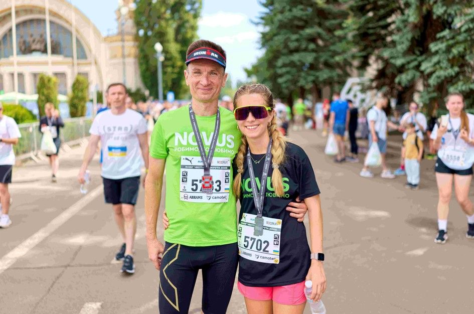 Максим Бугаєв з донькою Софією 