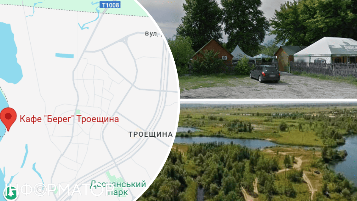 забудова Троєщина кафе Деснянські луки