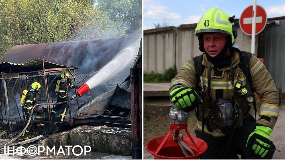 Пожежа біля ТЕЦ-6