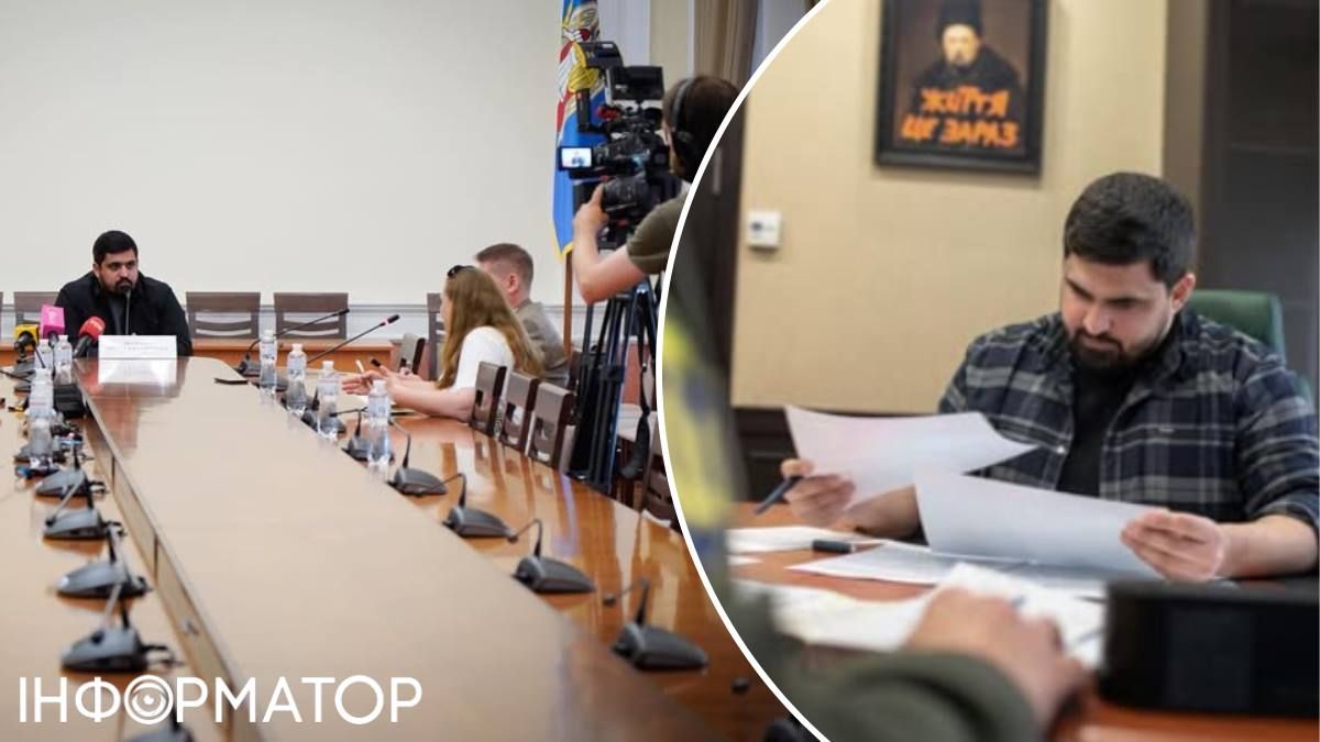 Тимур Ткаченко підпис документи