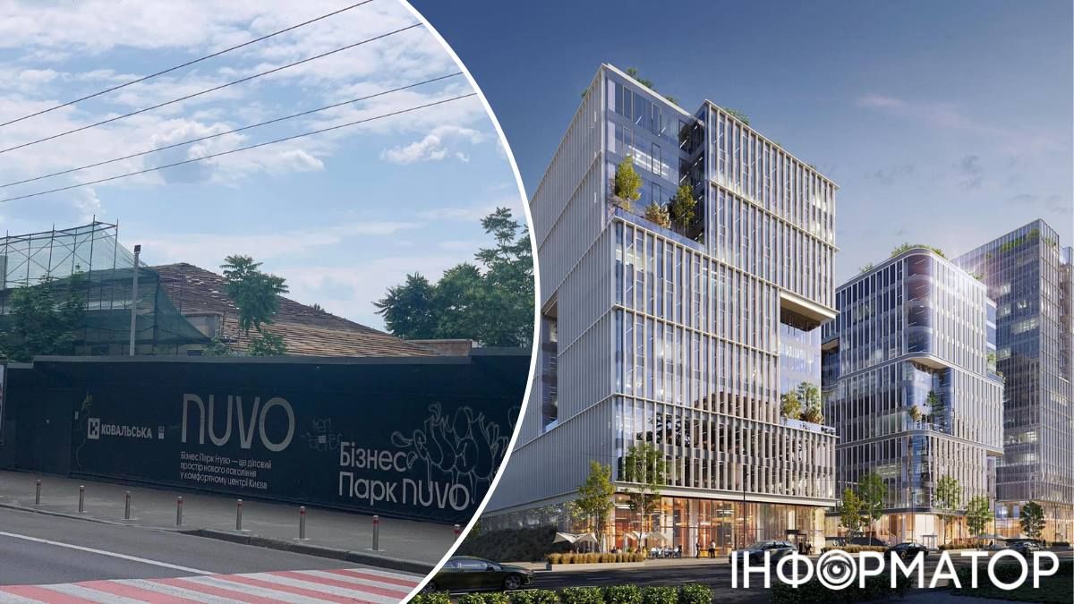 Замість садиби, де зараз зелений будівельний парканчик, забудовник має намір звести величезний бізнес-центр