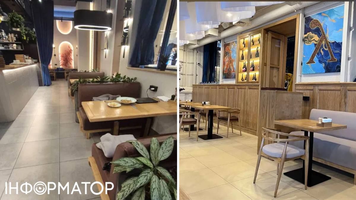 Приміщення закладу мають авторський дизайн, в самого ресторану чудова концепція - але все псує локація