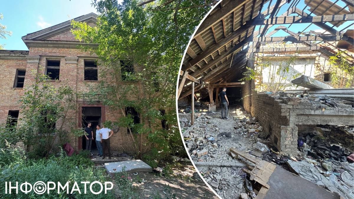 Занедбаний будинок Дарниця відновлення