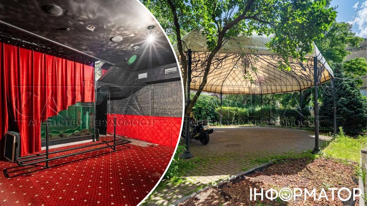 В приміщенні претензійні інтер'єри, а зовні, у внутрішньому дворику, є велике шатро із зоною відпочинку для гостей