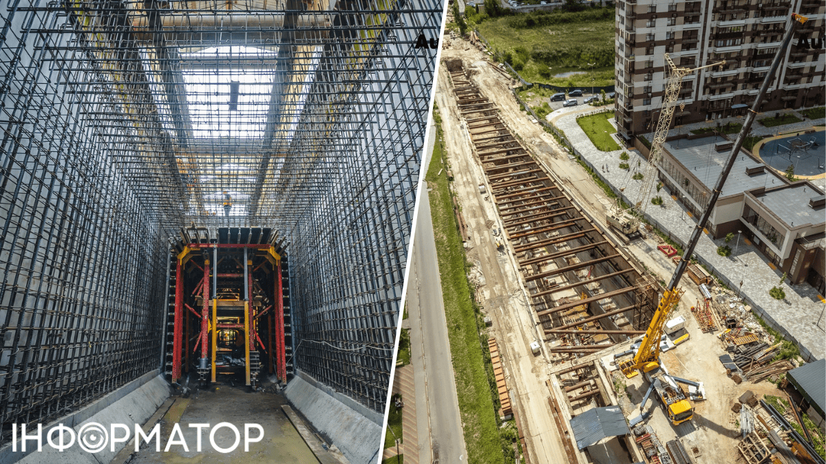 метро на Виноградар будівництво