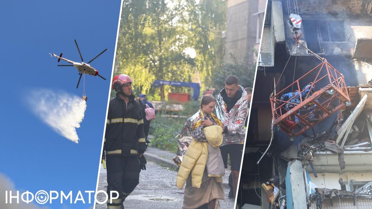 Влучання Шахед багатоповерхівка