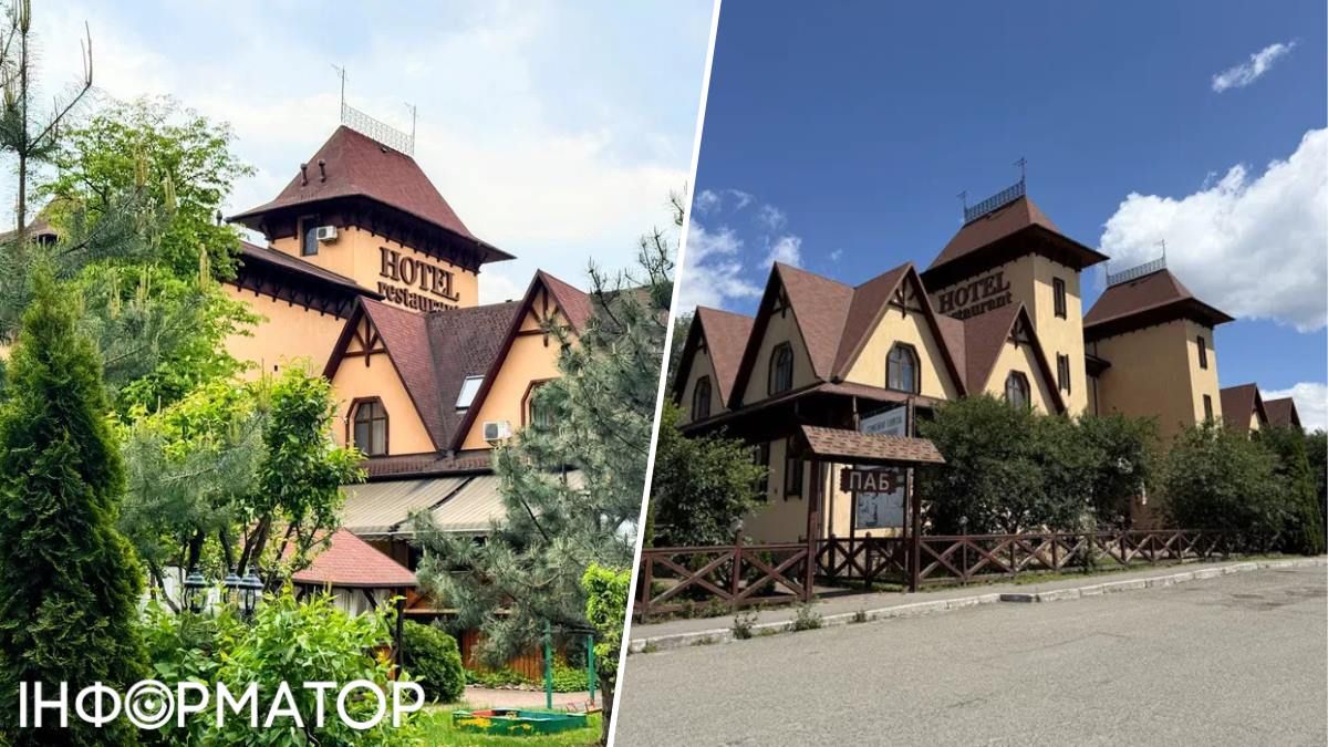 В комплексе три сооружения, первая является гостиницей и рестораном