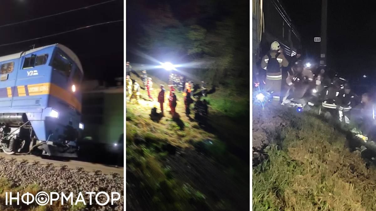 Александр Перцовский выложил в Facebook несколько фотографий по ночной эвакуации поезда