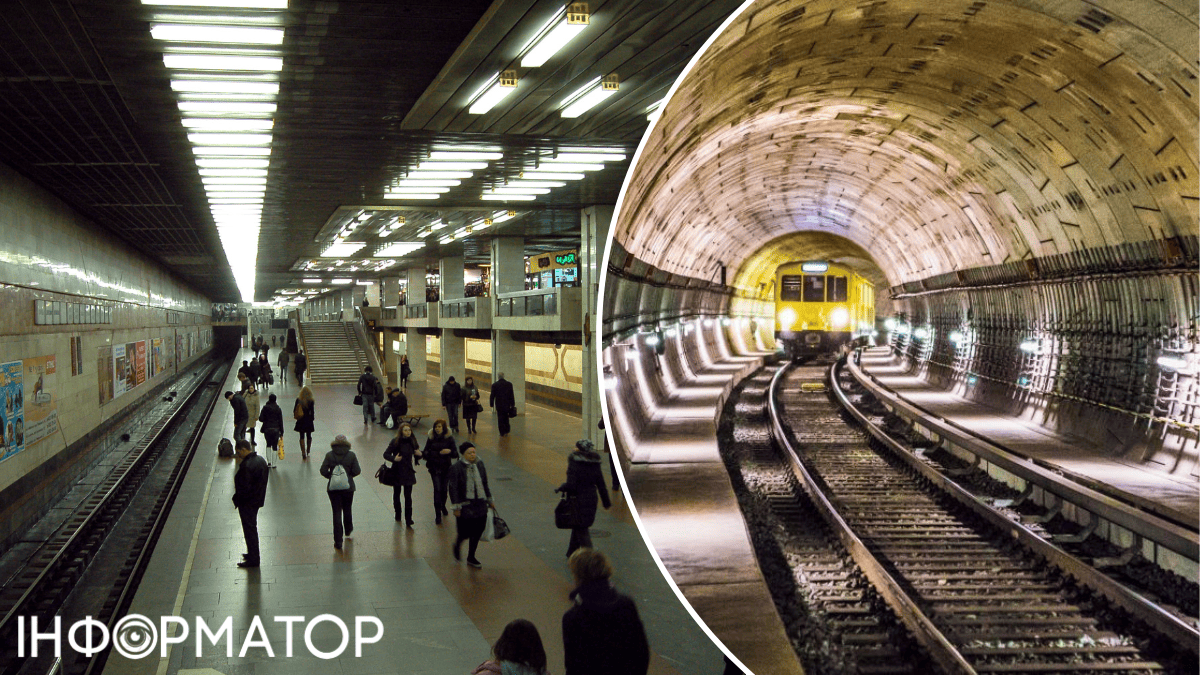 Киевский метрополитен несчастный случай